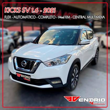 NISSAN KICKS 1.6 16V FLEXSTART SV 4P XTRONIC